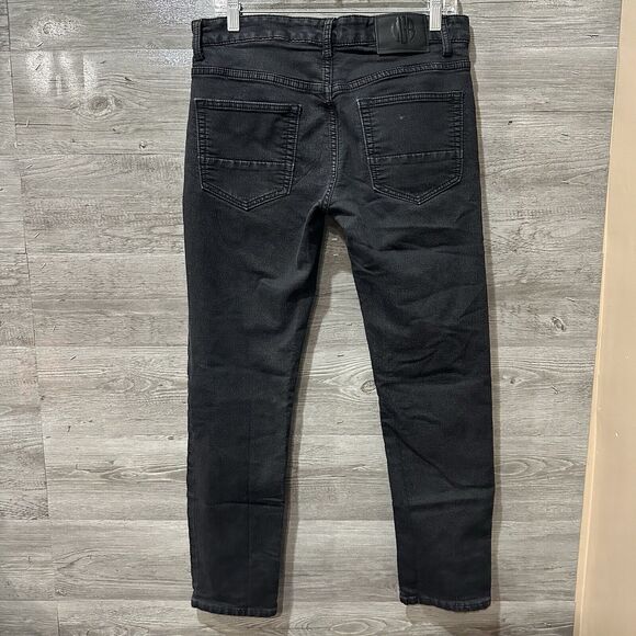 Men's Black Skinny Jeans - Picture 5 of 9